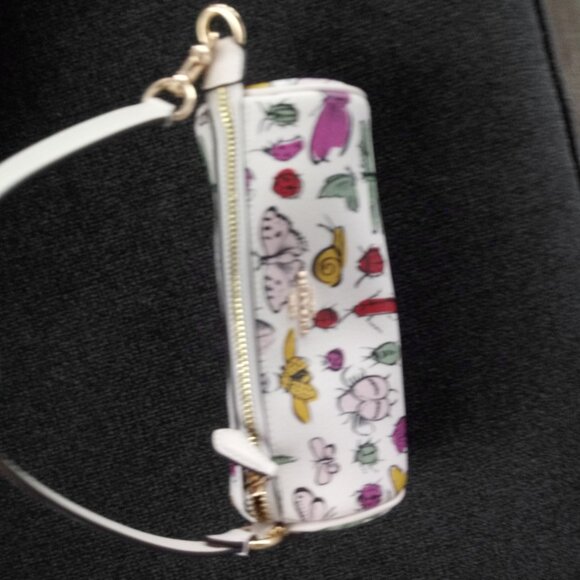 Coach Nolita Barrel Bag With Creature Print Mini Bag - Picture 6 of 9